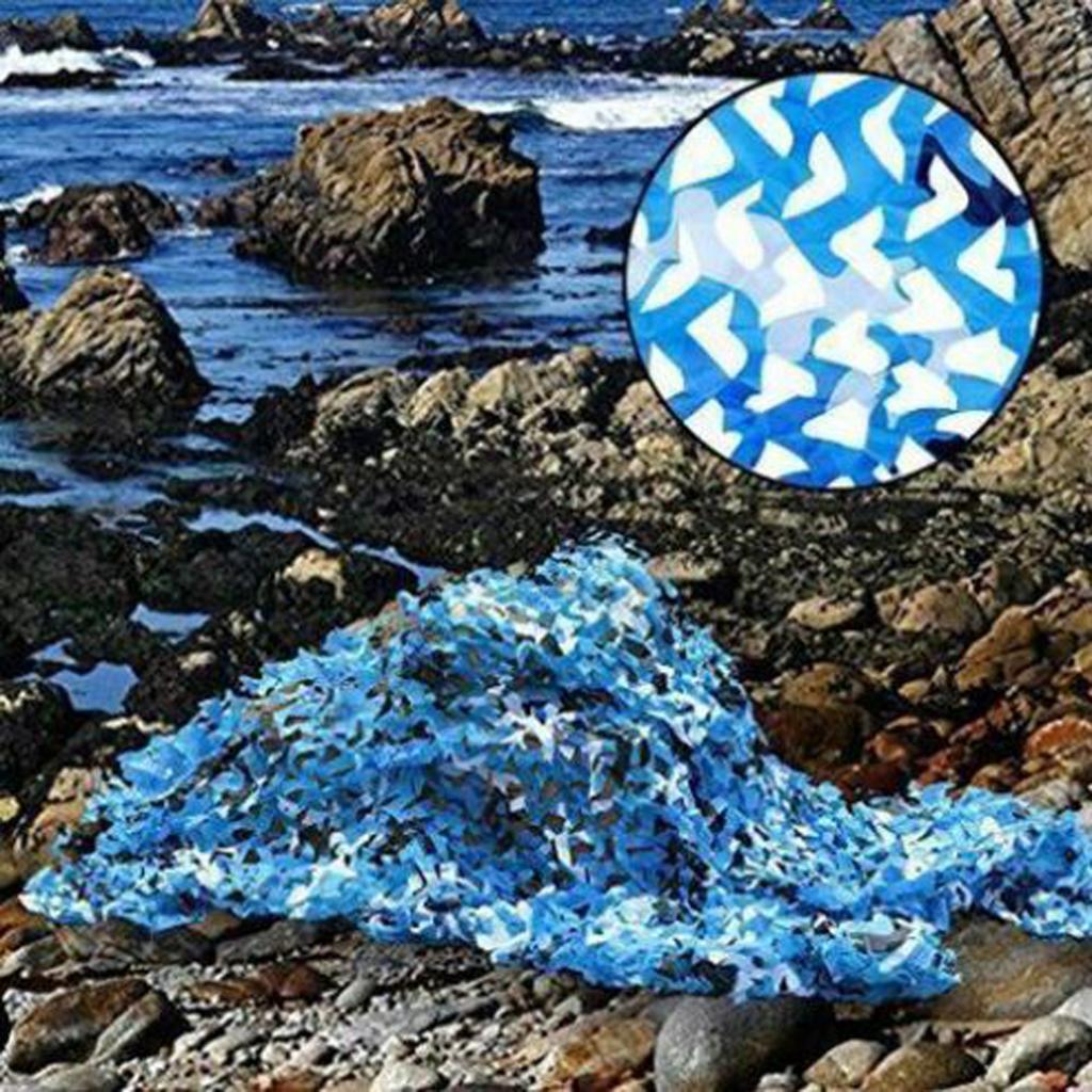 Hunting Camping Woodland Camouflage Net Camo Netting Hide Cover Brown