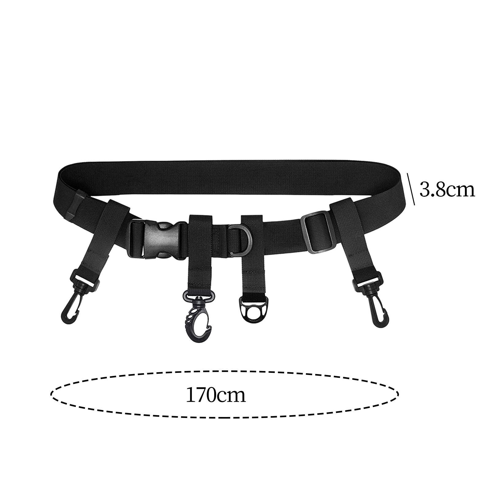 2xAdjustable Fishing Wading Belt for Fly Fishing Essential Tool Easily Install