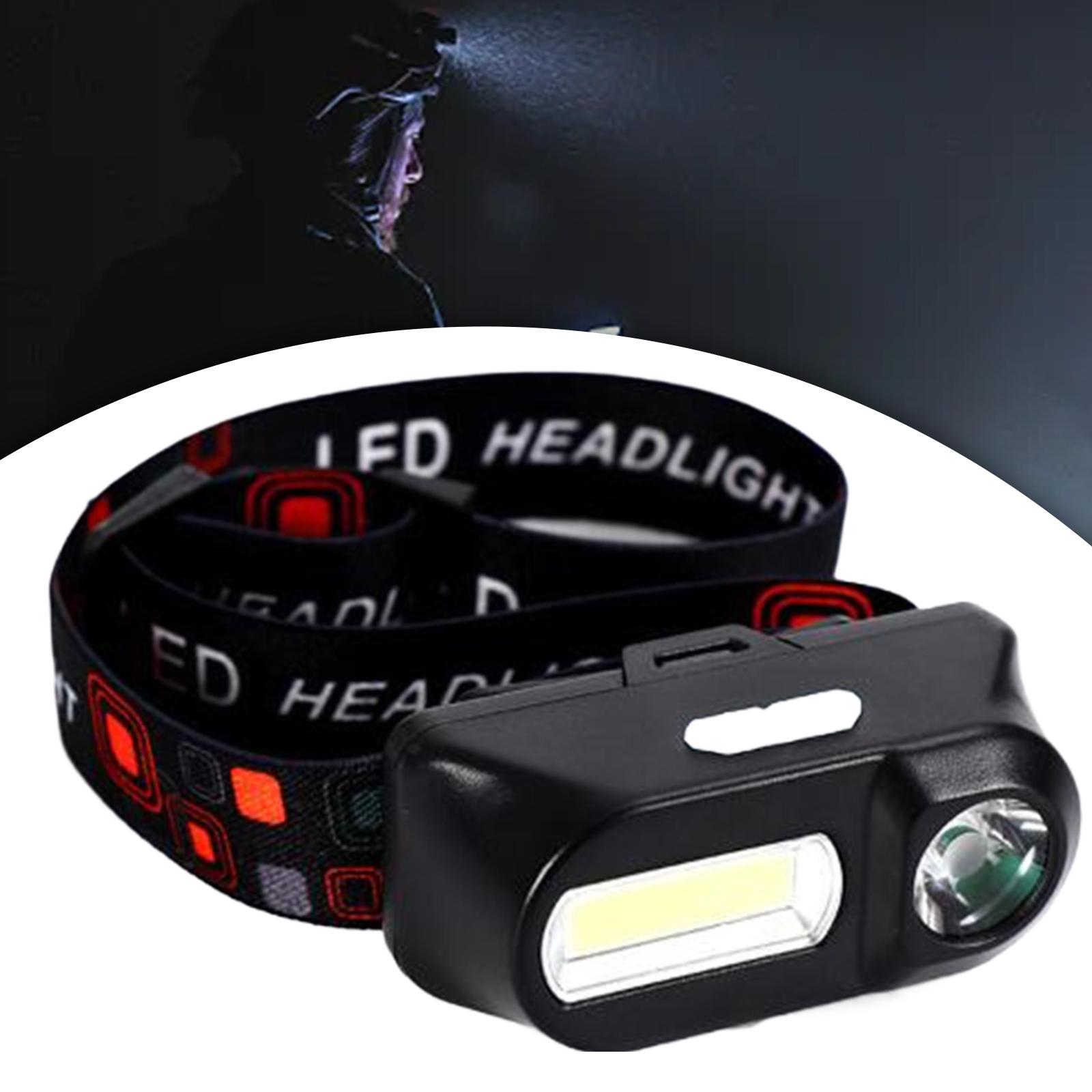 Outdoor LED Headlight Handsfree Camping Headlight for Running Hiking Reading