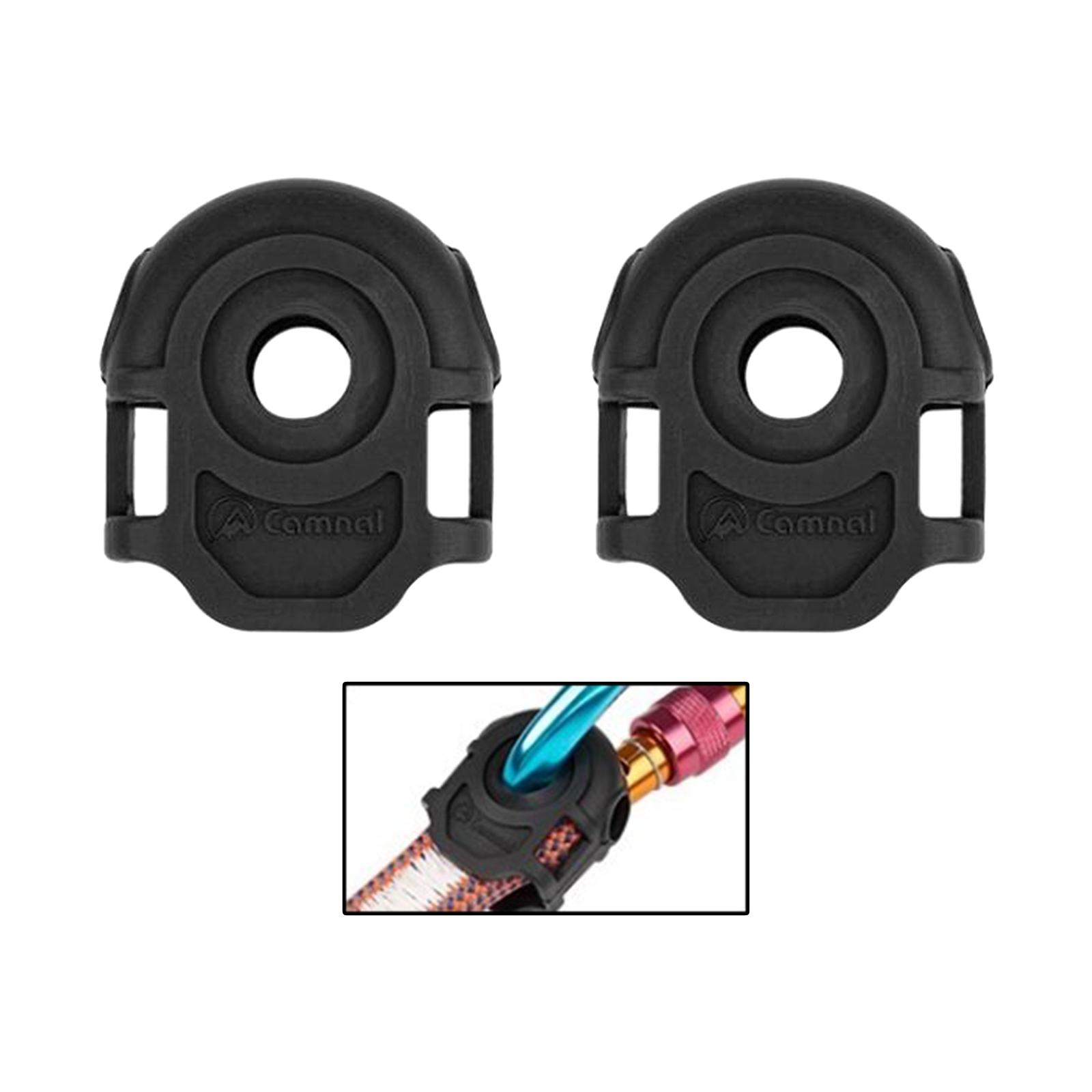 Carabiner Rope Locking Tools Rigging Fixing Limit Rings Hammock Fixing Gear 2pcs