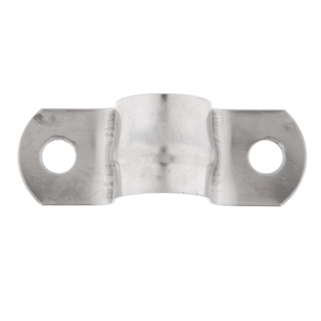 Stainless Steel 304 Saddle Clip Clamp Stormwater Pipe Downpipe  16mm	