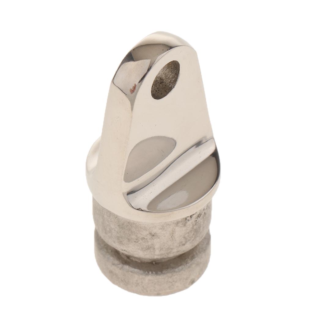 Stainless Boat Bimini Top Inside Eye End Rounded Hardware