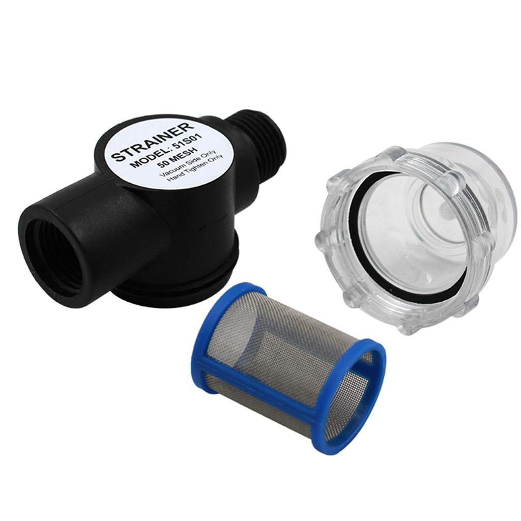 Inline Strainer for Diaphragm Pumps