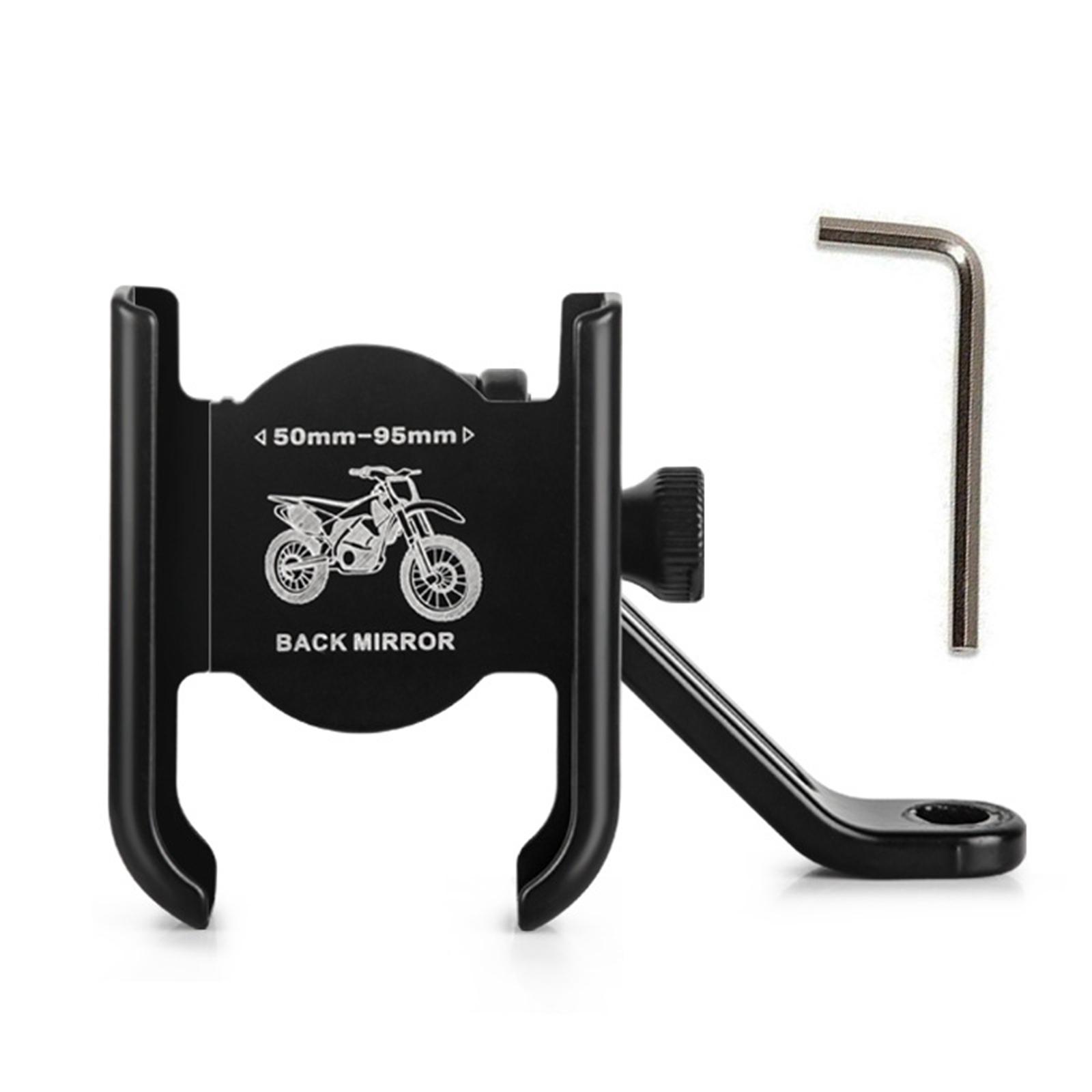 Bike Motorcycle Cell Phone Holder for 1.97-3.74inch Wide Smartphone