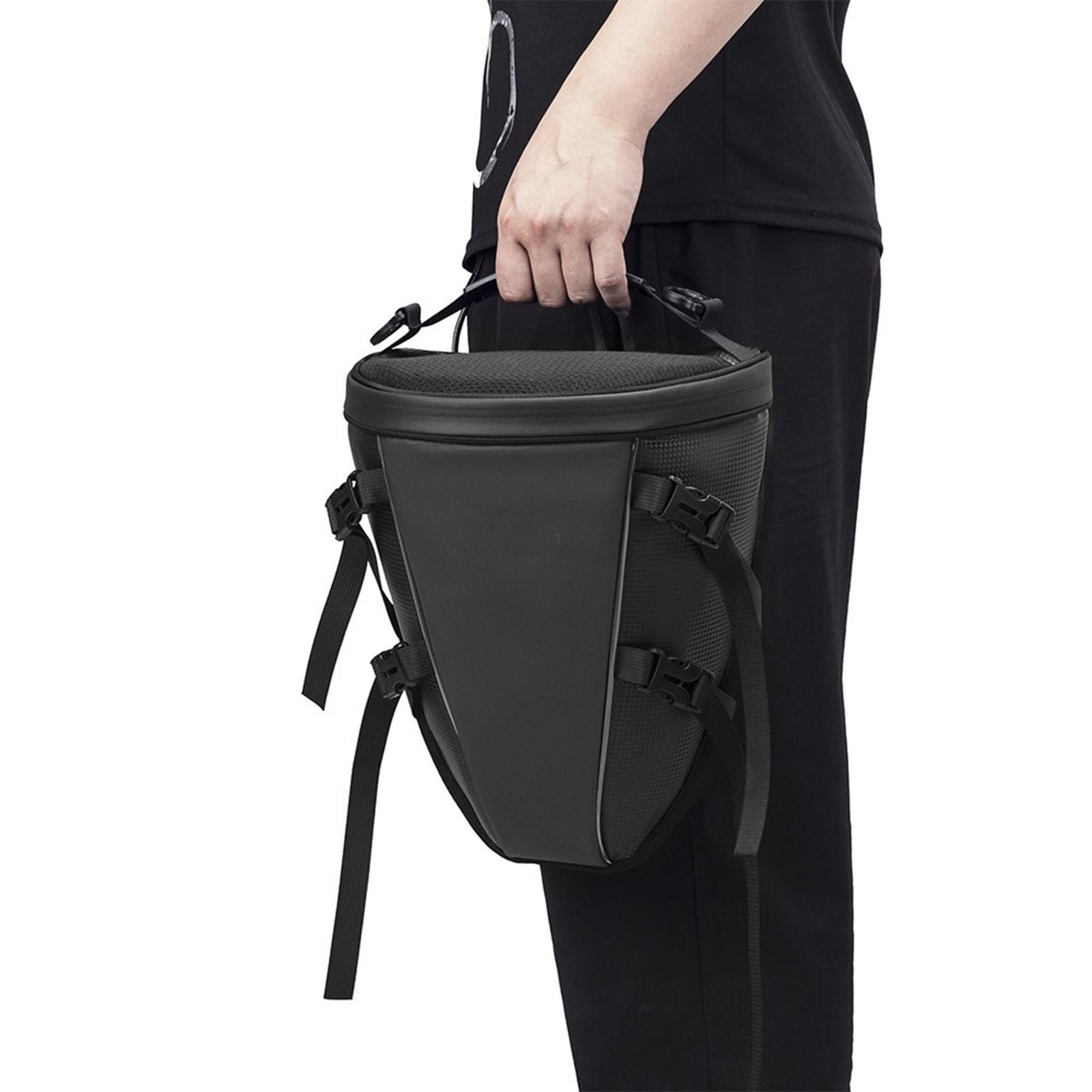 Generic Motorbike Travel Bag Multifunctional Zipper Motorcycle Rear Rack Bag