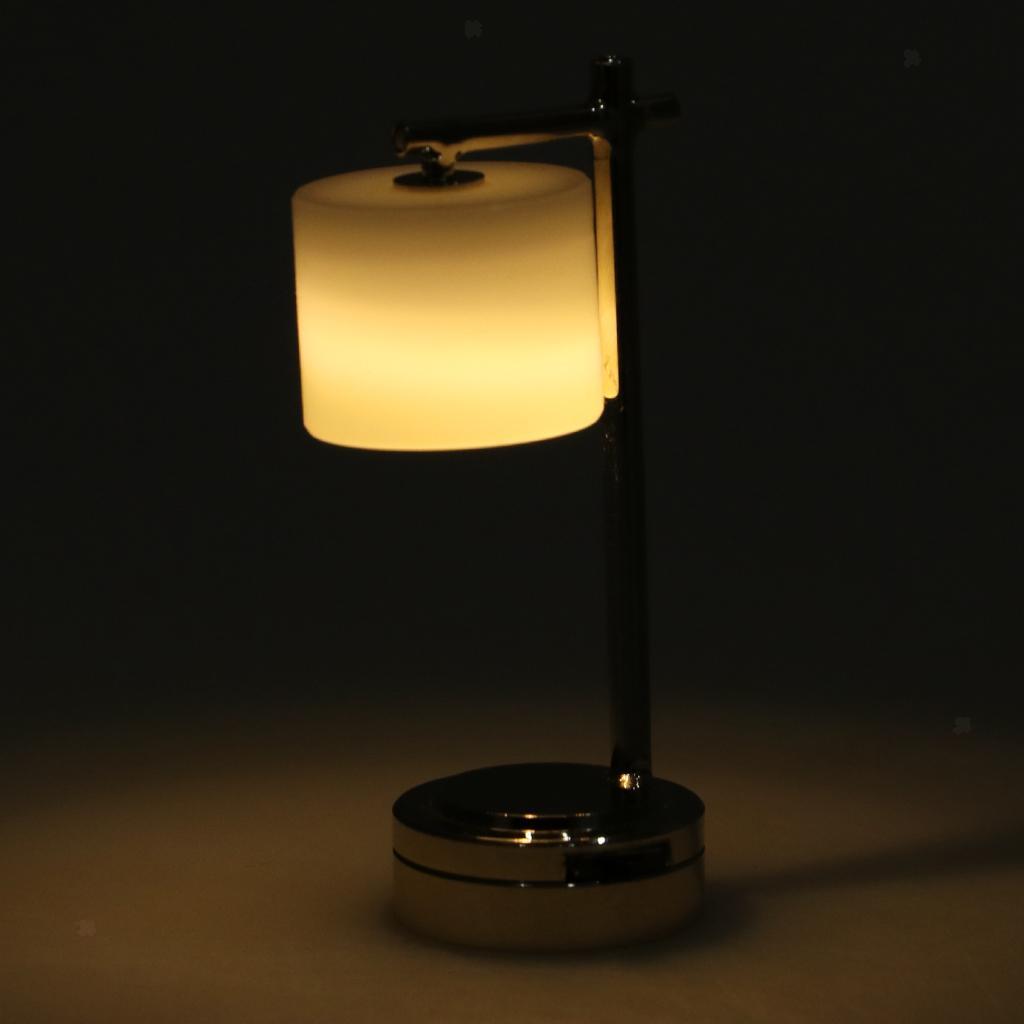 12th Battery Operated Desk Light Table Reading Lamp Model Dollhouse Miniatures | eBay