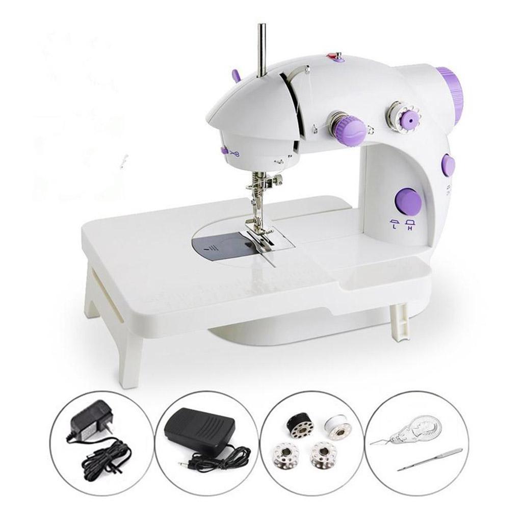 Mini Portable Electric Household Sewing Machine With Extension Table EU Plug