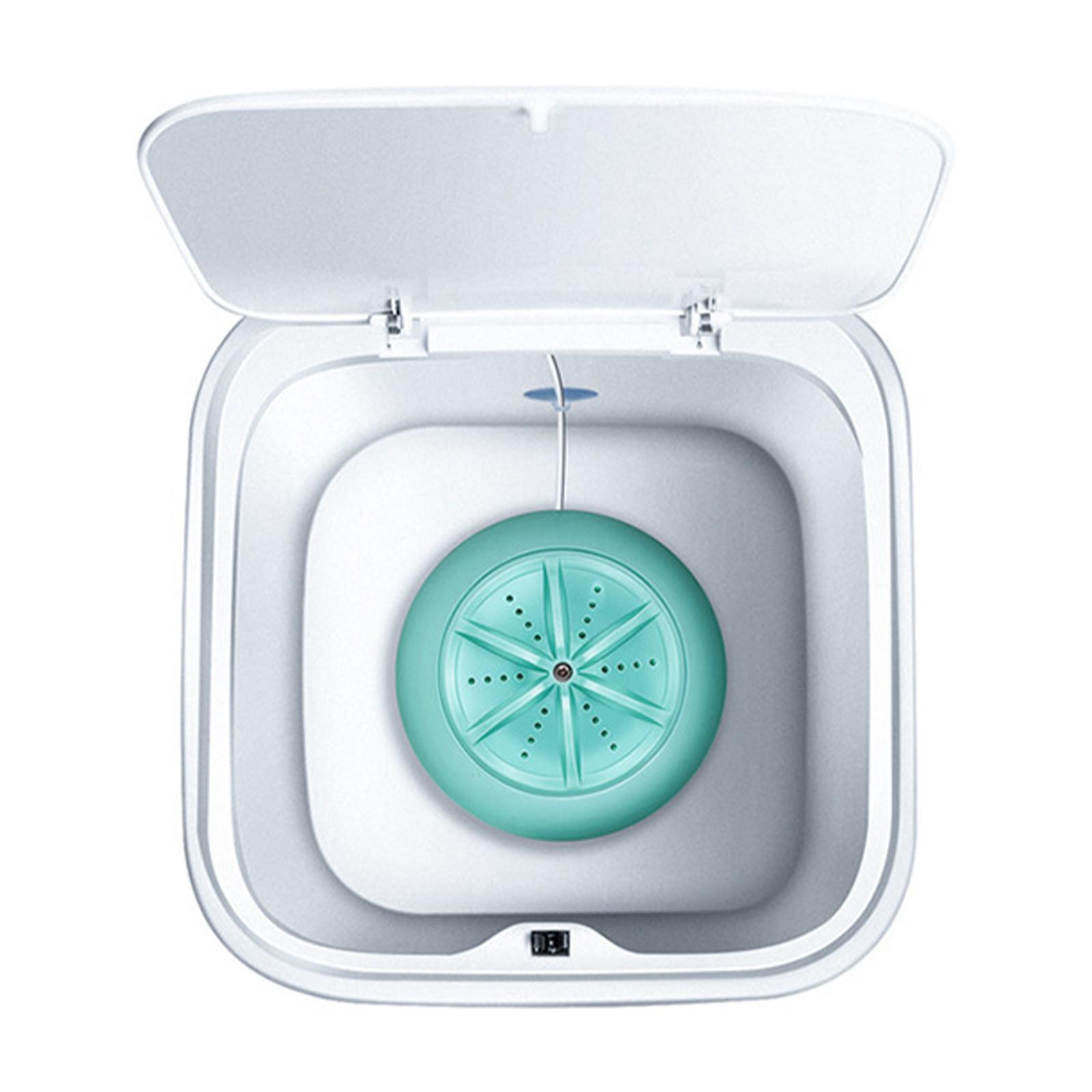 Automatic Clothes Washing Bucket for Business Camping Infant Underwear Blue