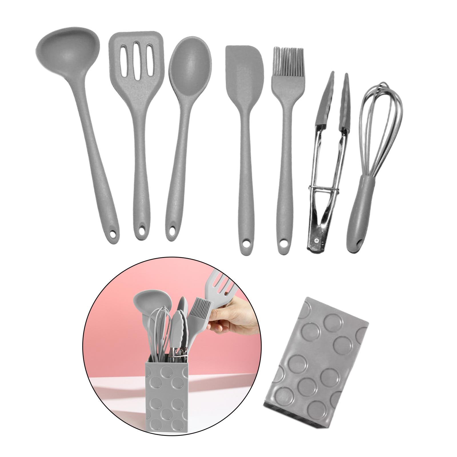 Kitchenware Set Utensils Small Baby Food Supplement for Baking Frying Baby Gray