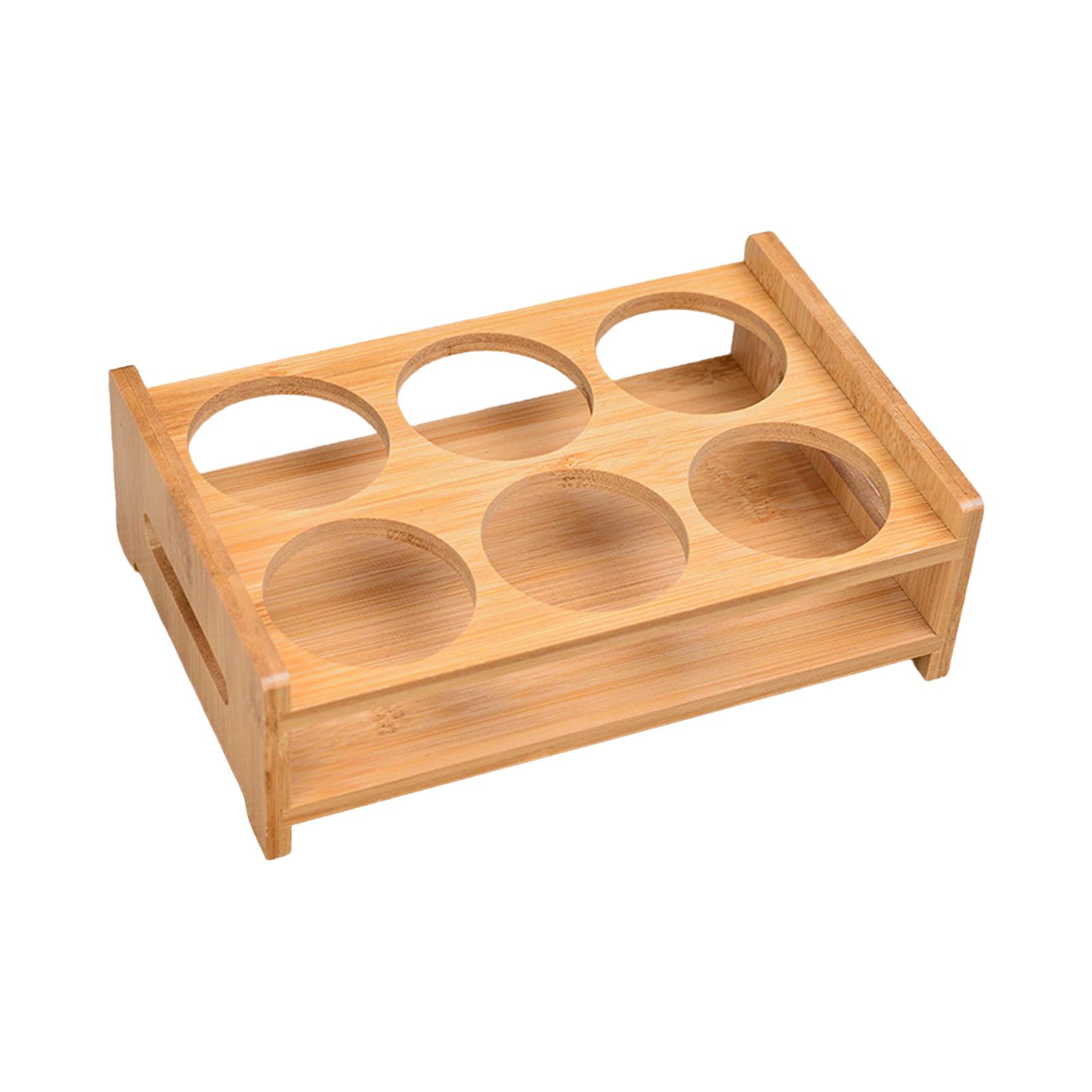 Wood Shot Glass Holder