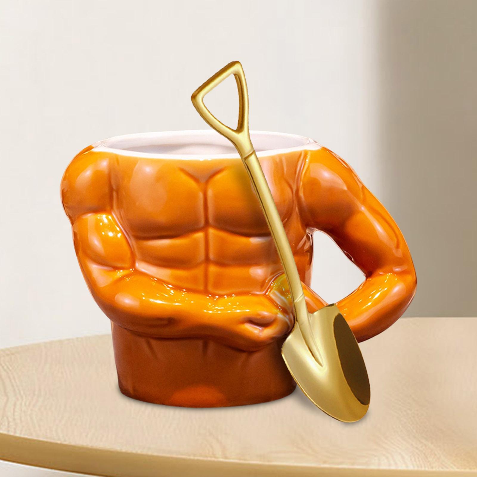 Ceramic Coffee Mug Muscle Bust Muscle Bust for Kitchen Housewarming Wedding