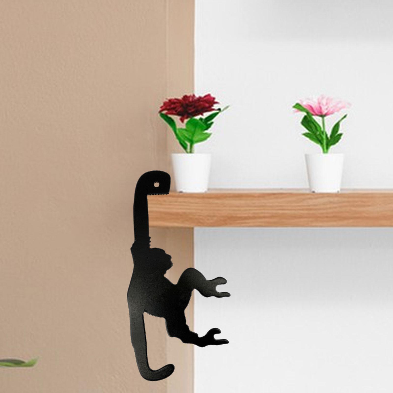 Noveltychimpanzee Hook Keychain Hanging Hook for Study Living Room Household