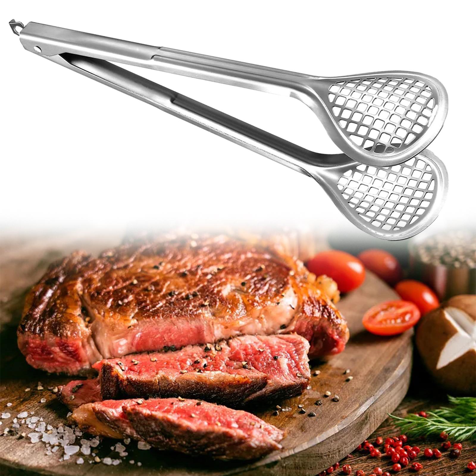 Kitchen Serving Tongs Stainless Steel Serving Tongs for Cooking Grilling BBQ