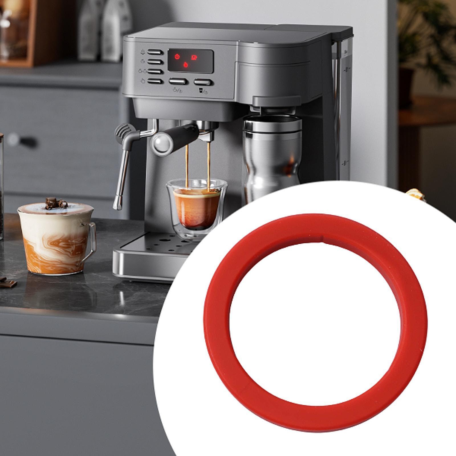 Silicone Sealing Ring Professional Parts Reusable Replacement Coffee Machine red