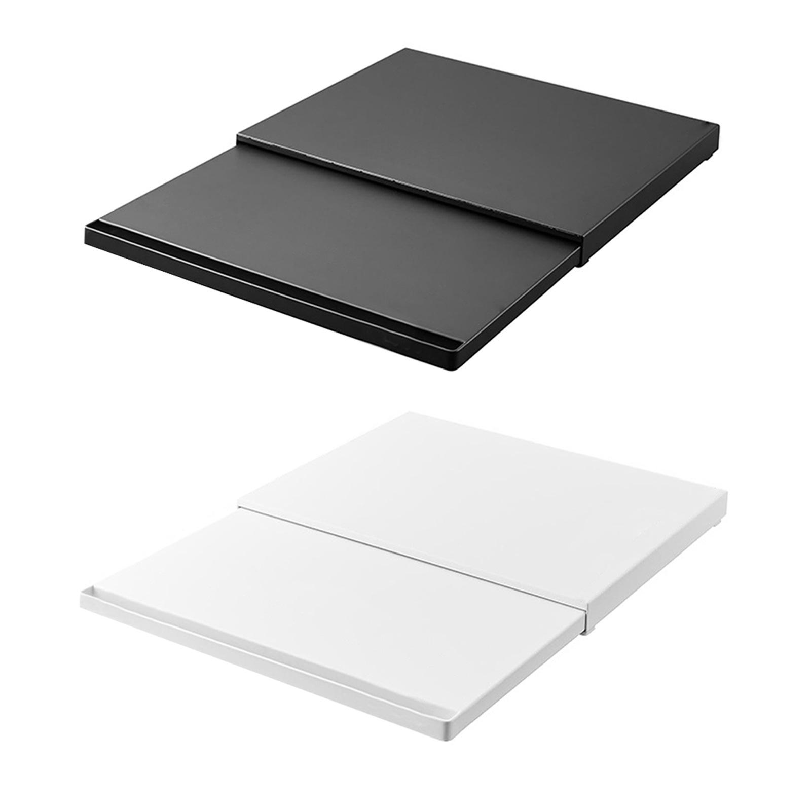 Microwave Oven Rack Stable Space Saving Home Kitchen Desktop Microwave Shelf white