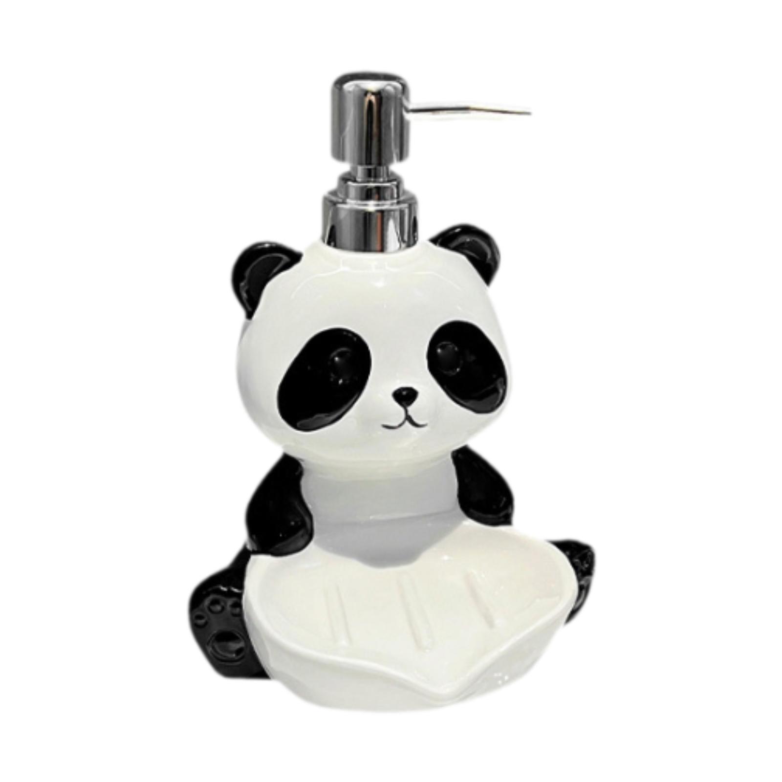 2 in 1 Panda Soap Dispenser