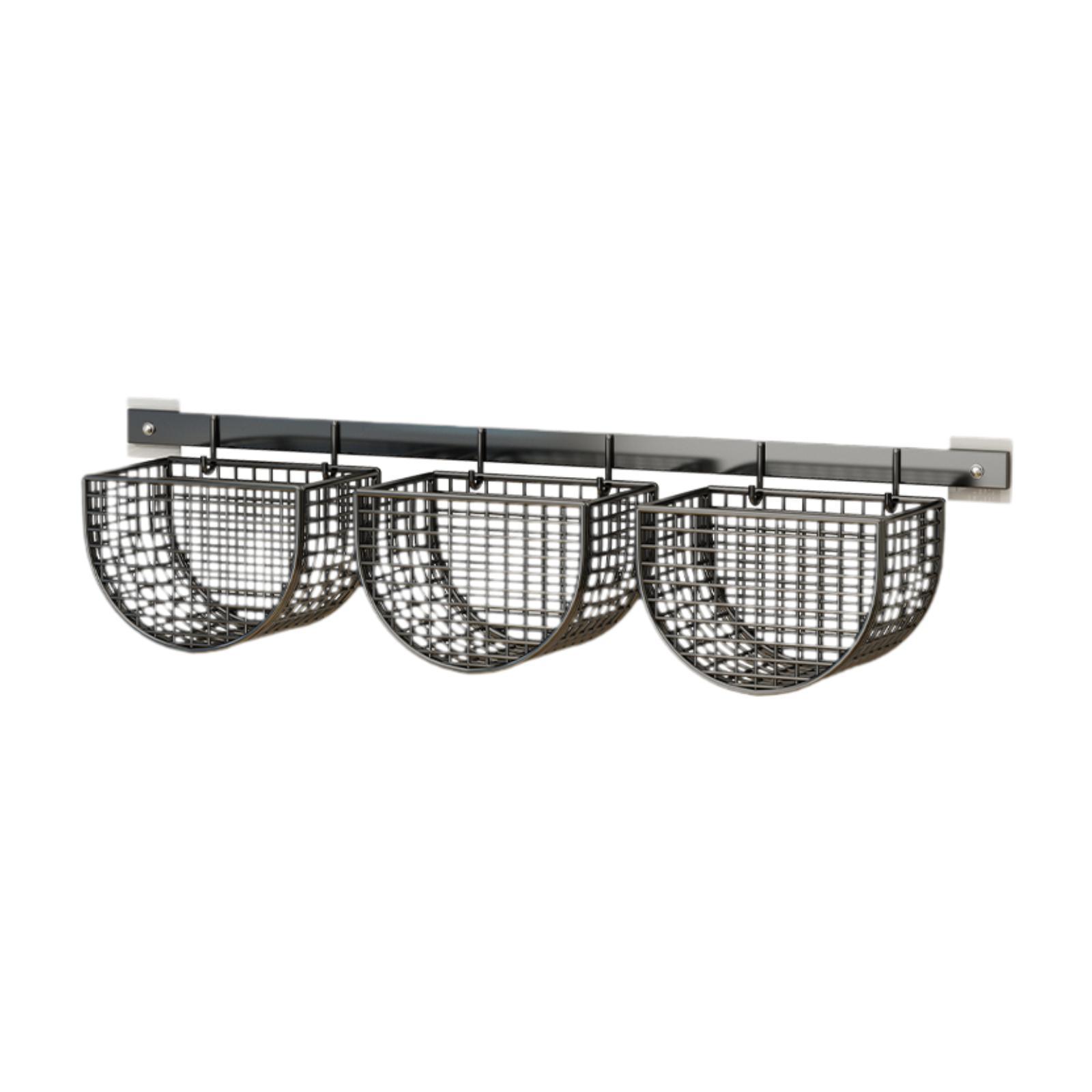 Wall Mount Basket Organizer