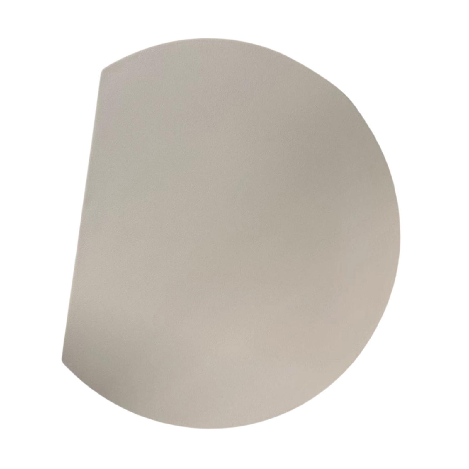 Half Round Cutting Mat Beige Coffee S