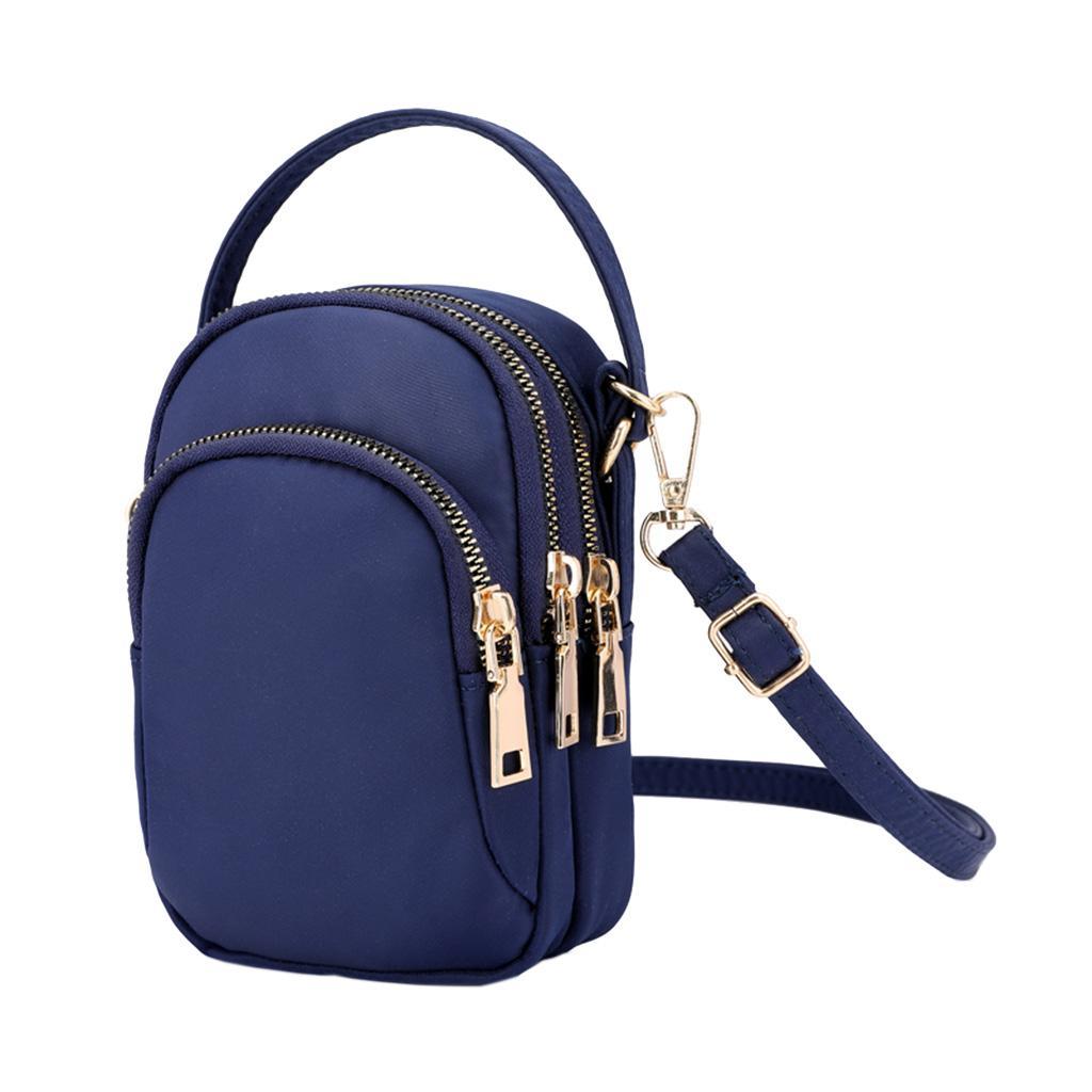 Lady Multi Pocket Nylon Cross Body Shoulder Bag Small Sport Travel Purse Bag | eBay