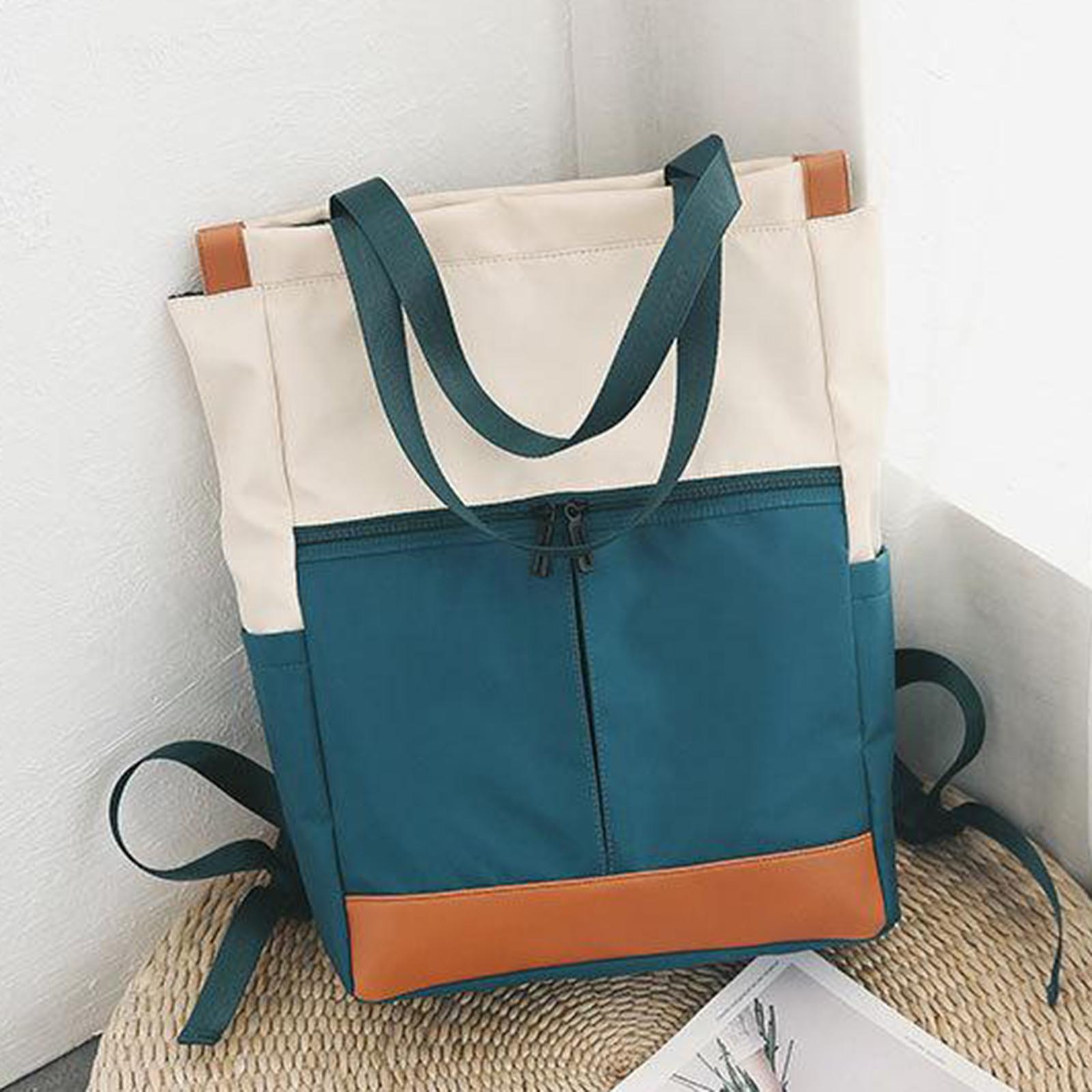 Daypack Laptop Backpack Waterproof College School Doctor Casual Bag Green