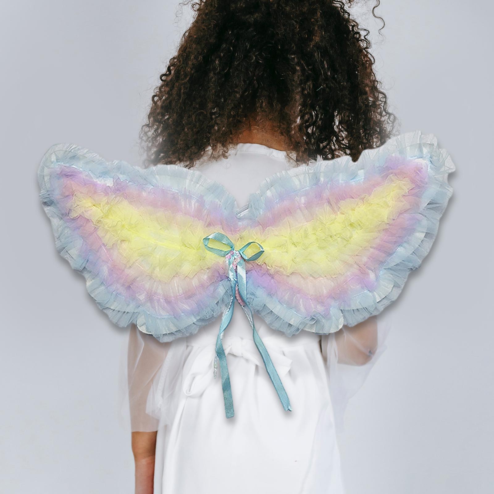 Kids Butterfly Wings Dreamlike Angel Wings for Carnival Festival Photo Props
