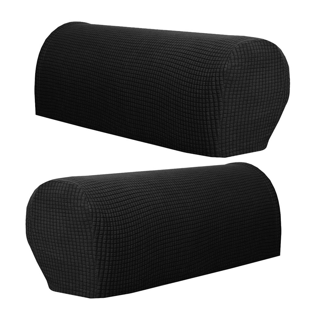 Sofa Armrest Covers Black
