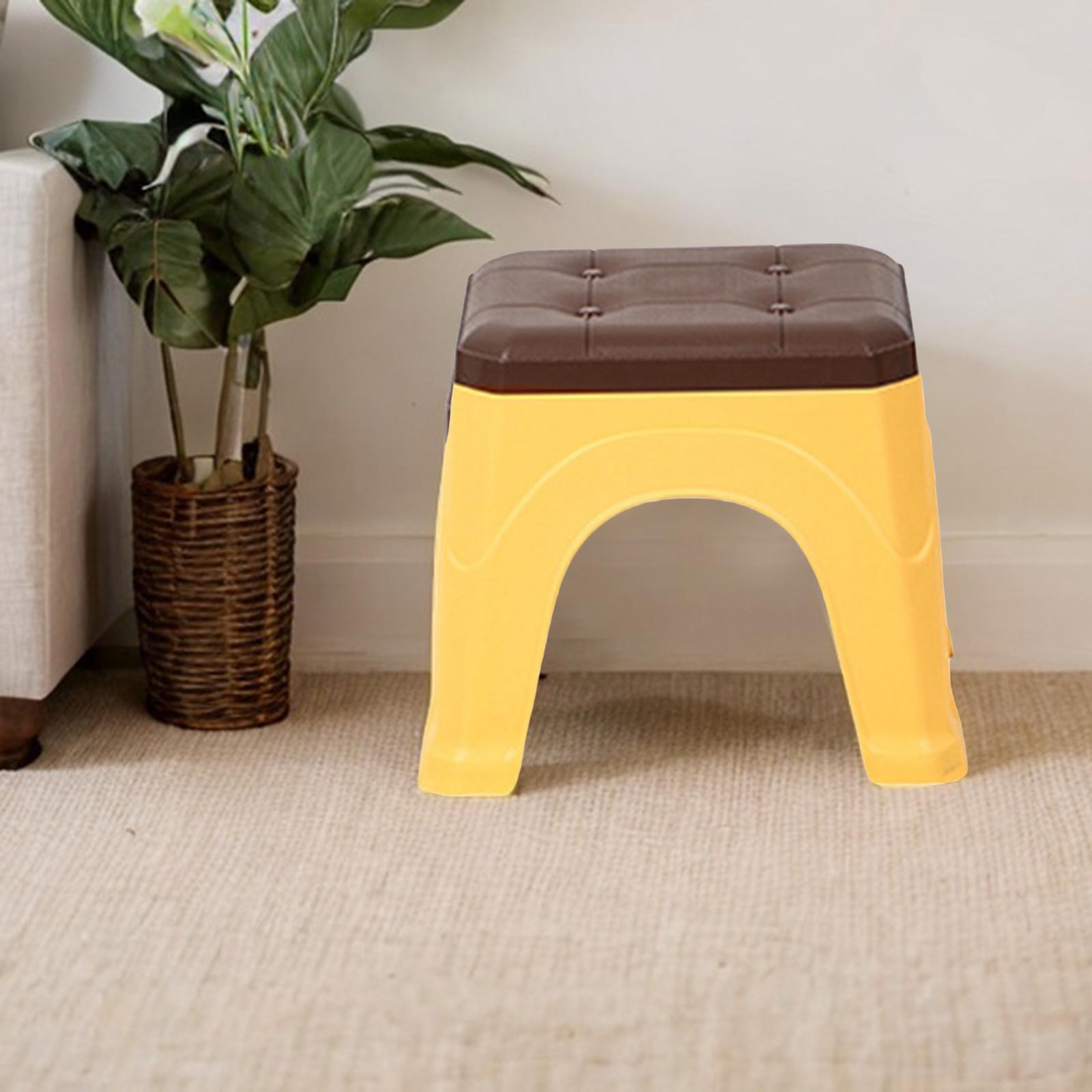 Bathroom Furniture Stool Stackable Home for Kindergarten Bedroom Living Room E