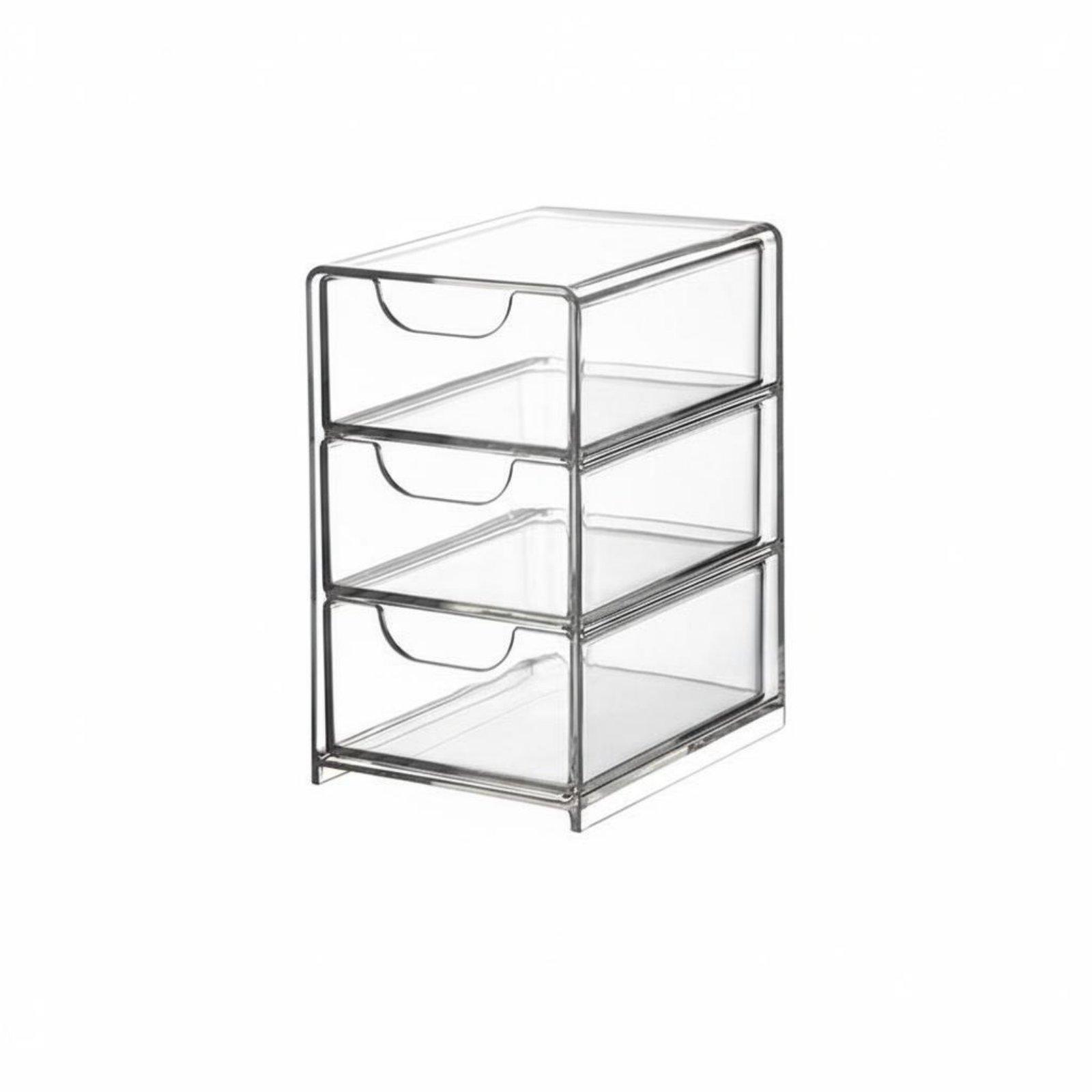 Acrylic Storage Box 3-Grid