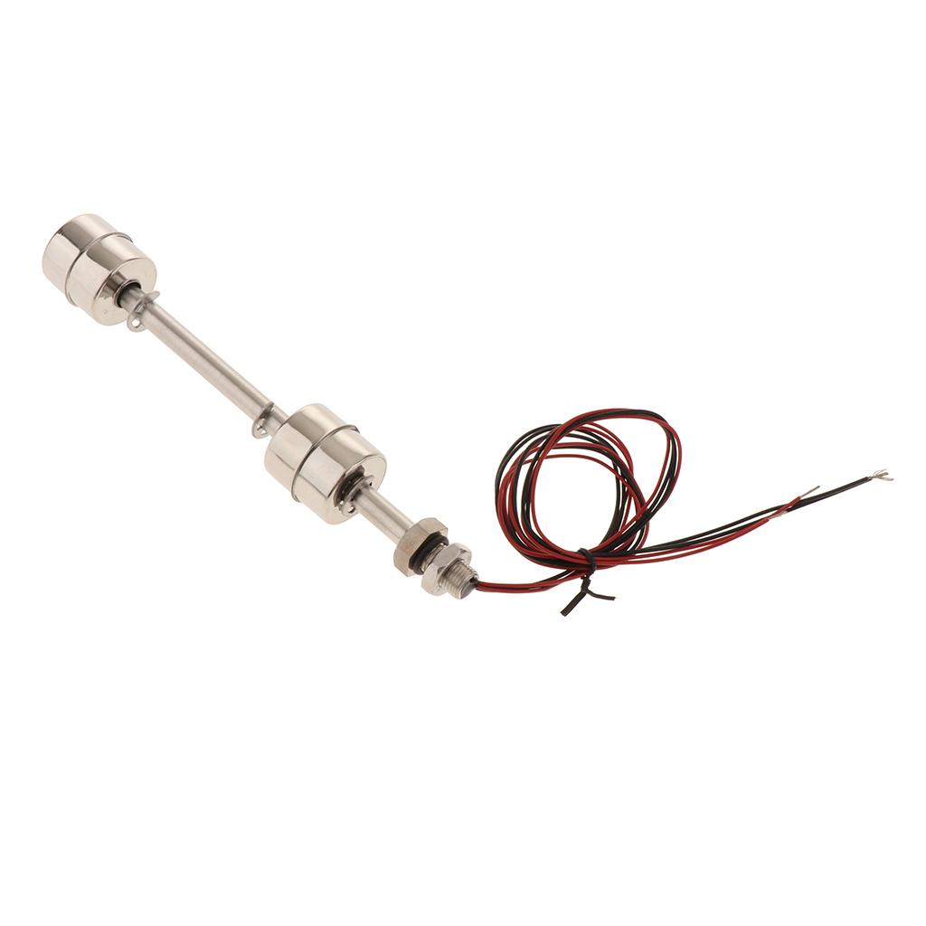 Liquid Water Level Sensor Stainless Steel Double Ball Float Switch Tank ...