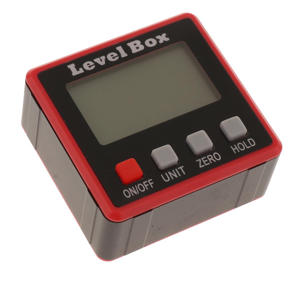 LCD Digital Protractor Angle Finder Level Inclinometer Spirit Level
