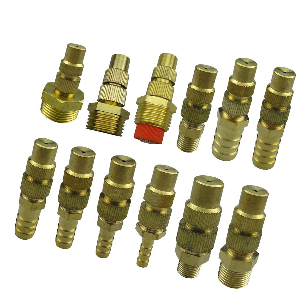 Lawn Brass Low Pressure Misting Water Spray Nozzles 360 ...