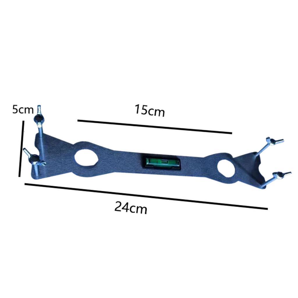 3xMultifunctional Bathroom Wrench Bathroom Distance Measuring Tool for Kitchen