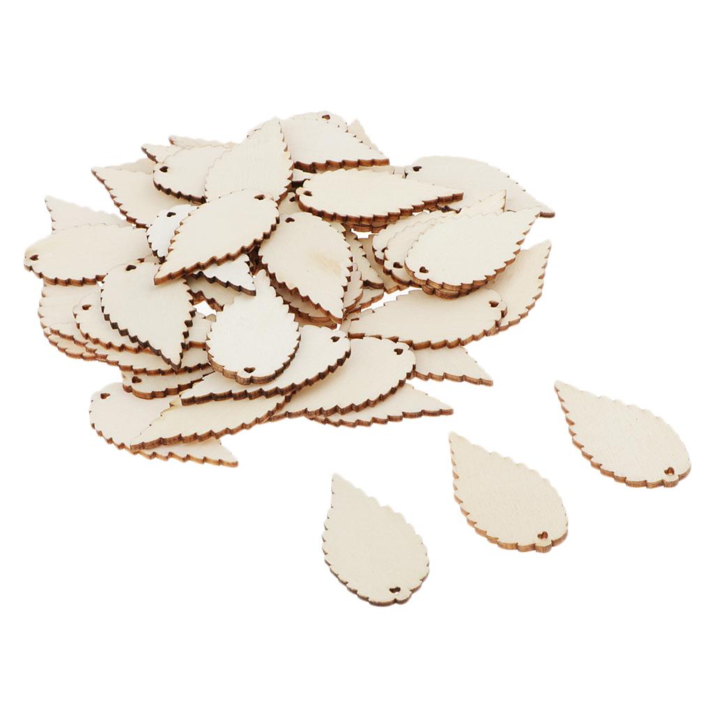 Wood Leaves Cutouts