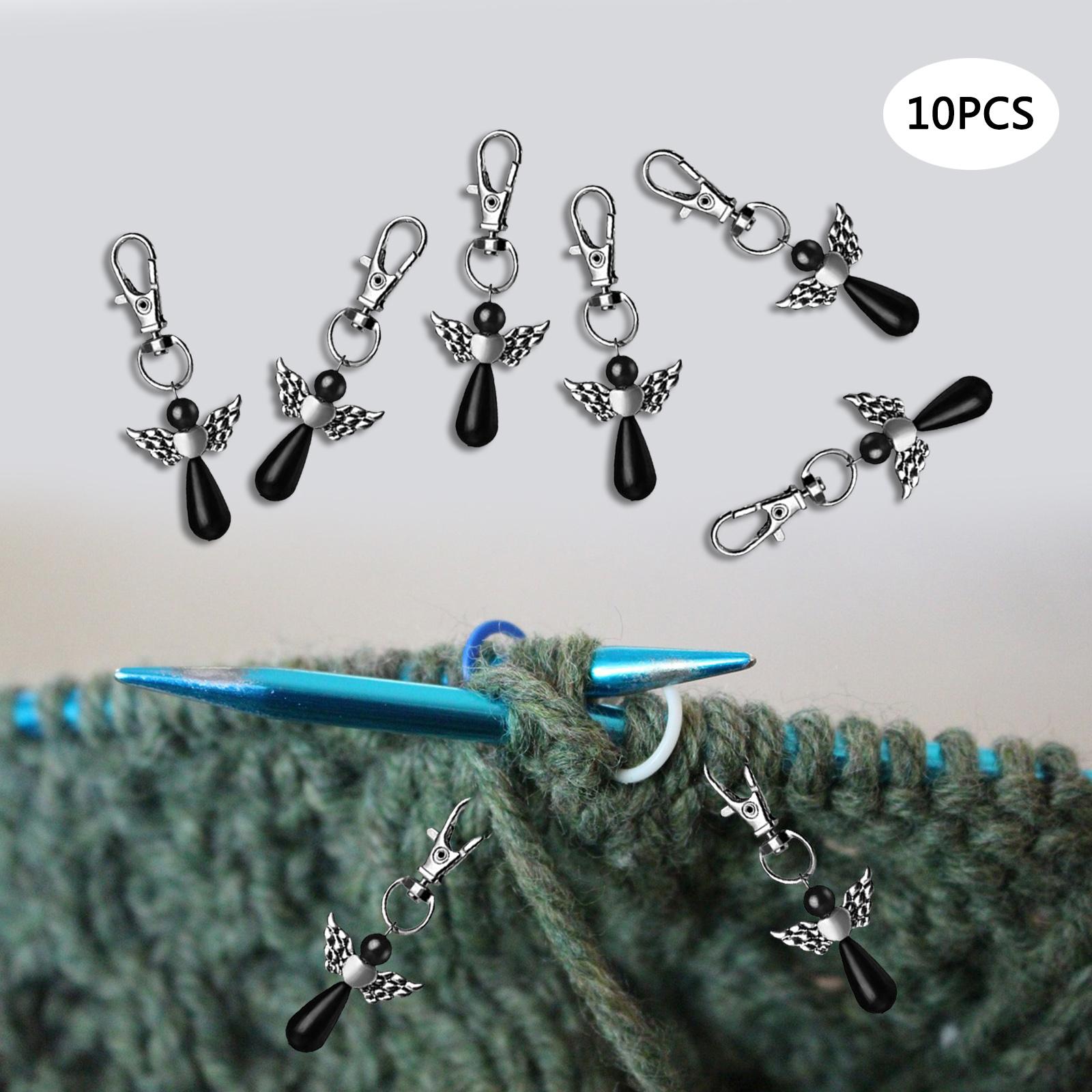 10x Angel Keychain Cherub Key Chains Baby Shower Cards Keyring Jewelry Black