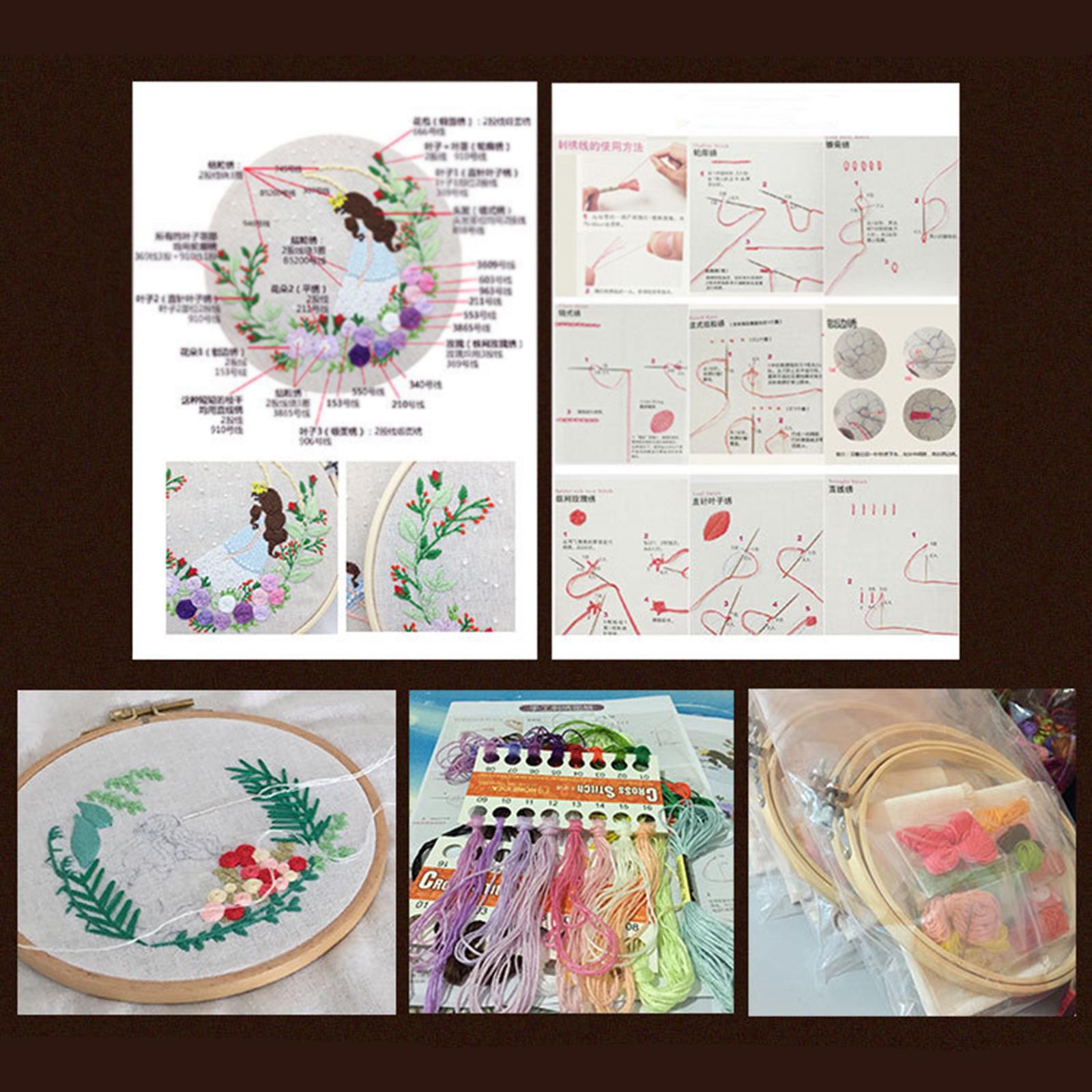 Christmas Embroidery Cross Stitch Set for Adults Jingle Bell