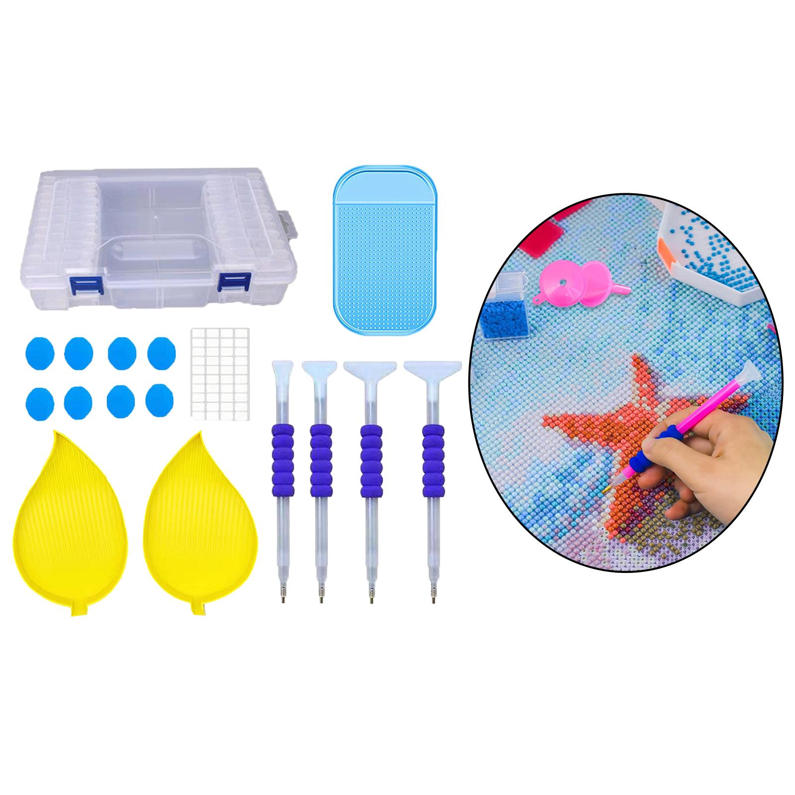 Diamond Painting Tools Kit Diamond Stitch Pen Diamond Embroidery Box Sticker