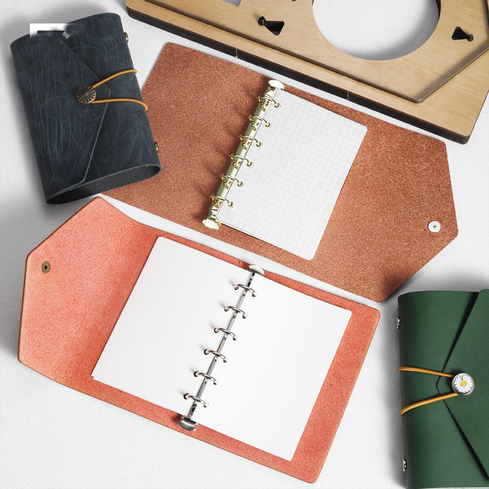 Leather Cutting Model Portable Leather Plate for Scrapbooking Planners Cover