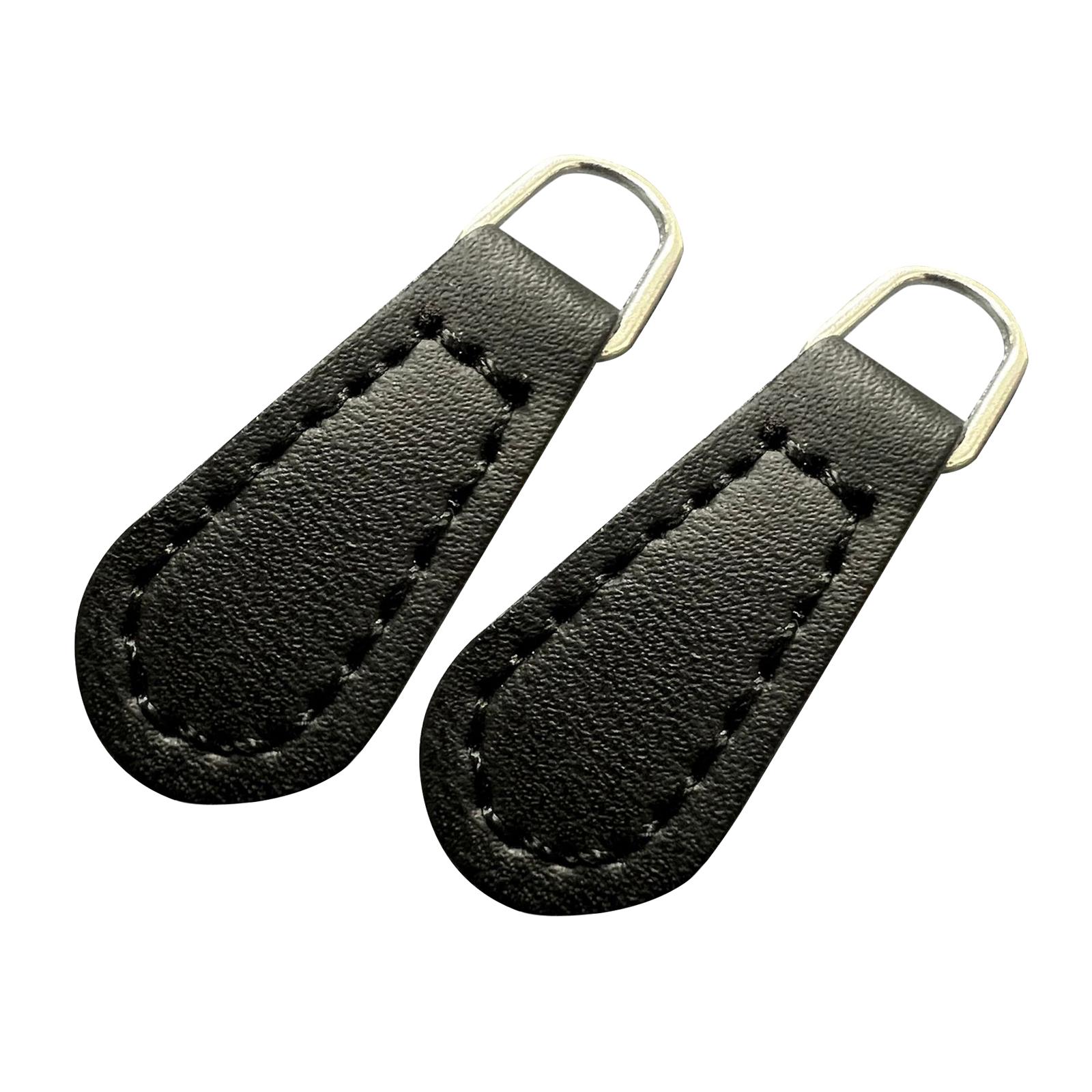 Zipper Pull Tabs Black