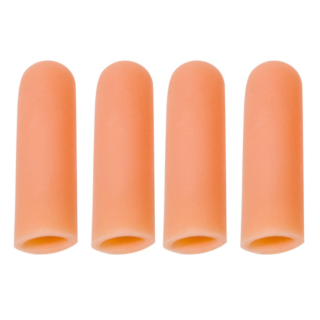 3x2 Pairs Thumb Protectors Splint Silicone Finger Sleeves Caps Cover Skin