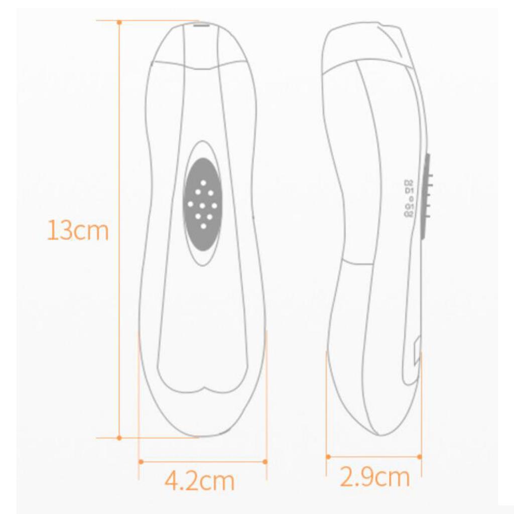 Safety Electric Nail Clipper Cutter Baby Nail Kids Infant Nail Care Pink