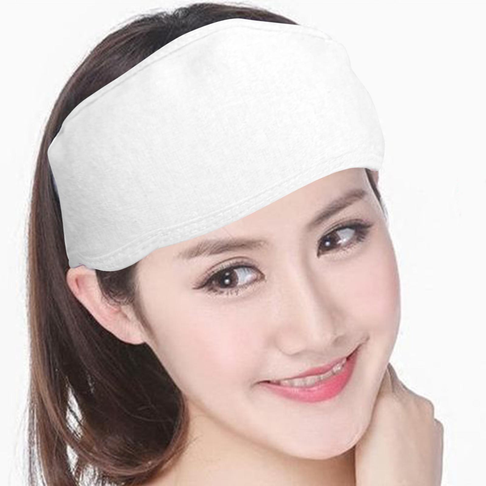 2pcs SPA Facial Headband Adjustable Head Band Washing Women Make up 