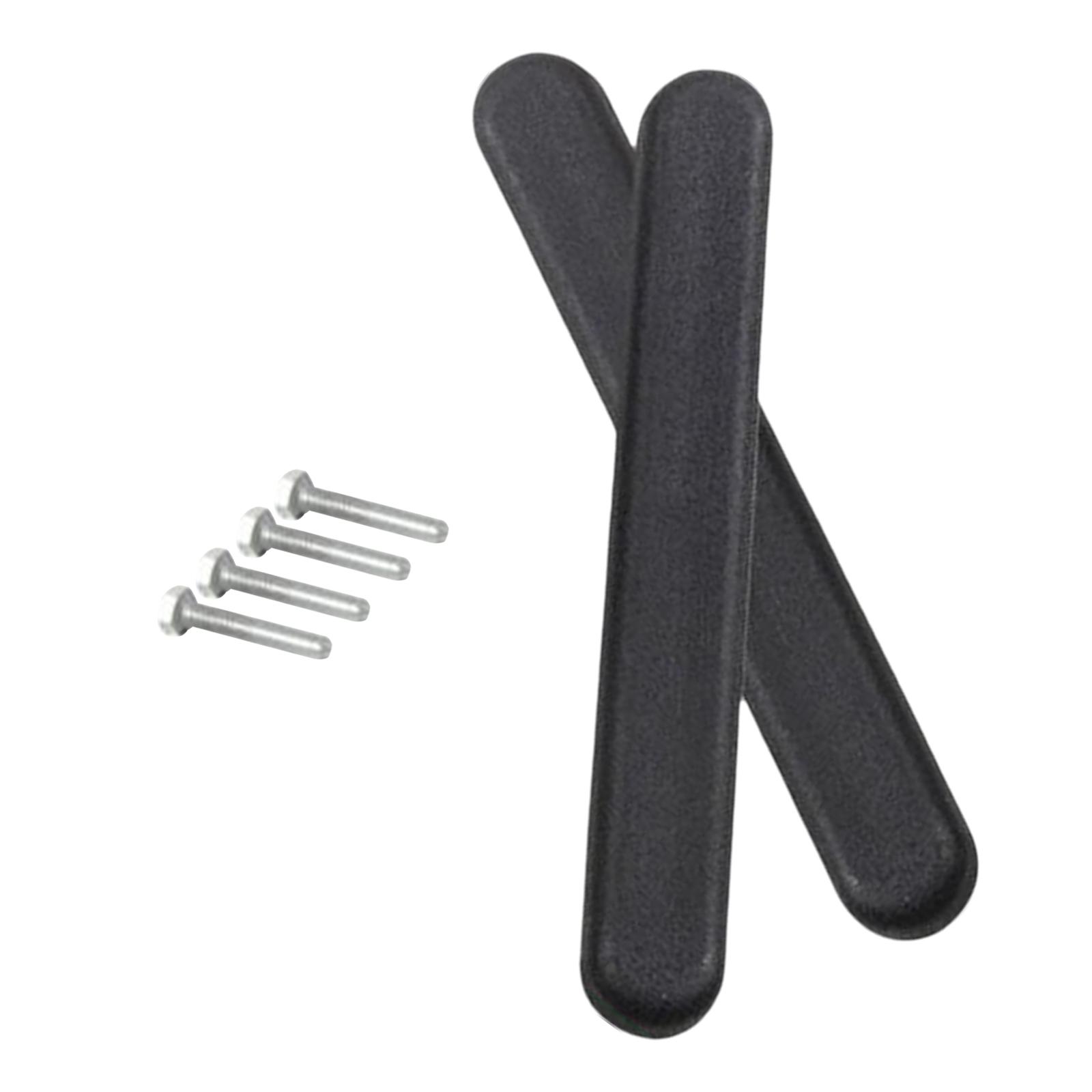 2 Pcs Wheelchair Armrests Pad with Screws 12inch Armrest