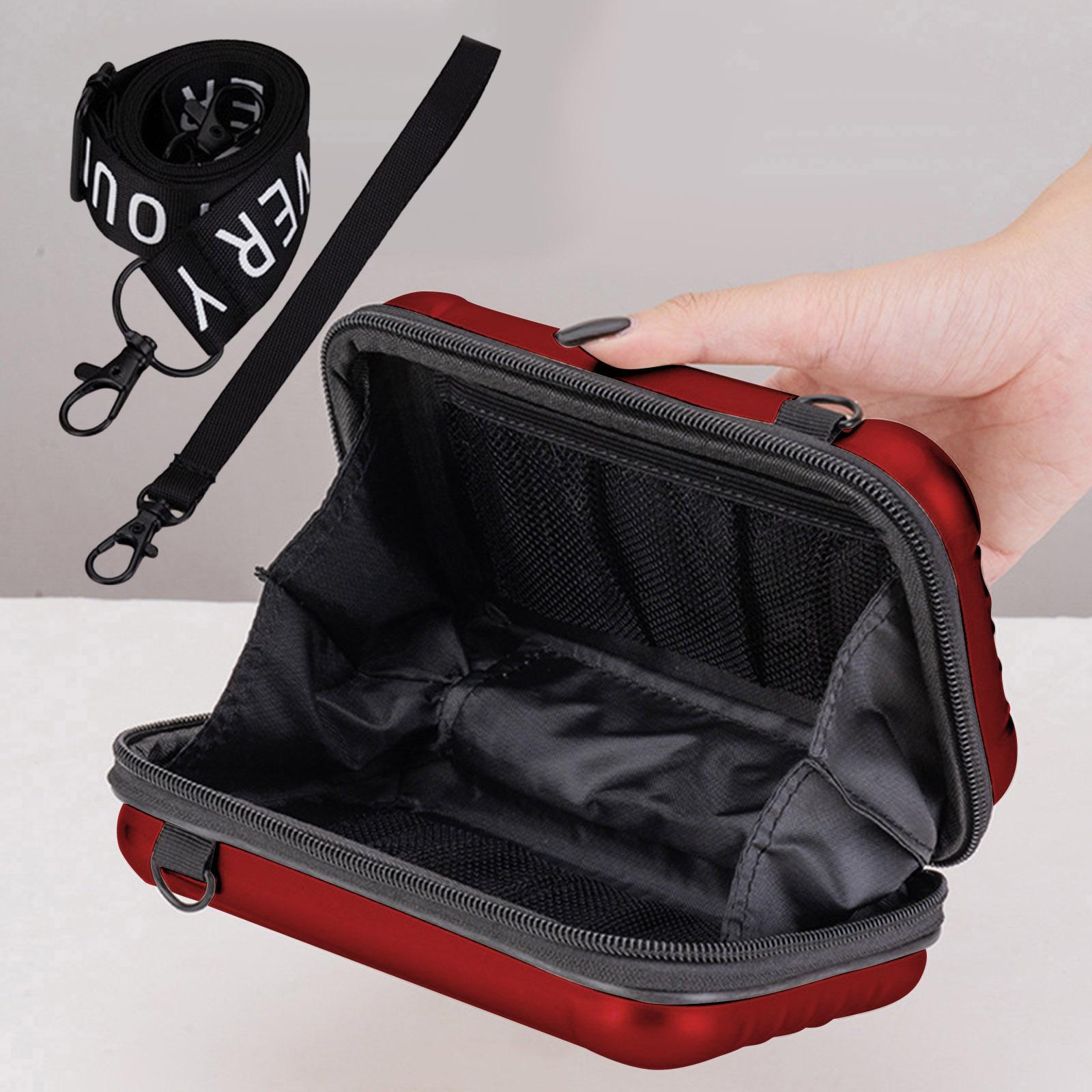 Cosmetic Storage Bag Portable Multipurpose Outdoor Travel Bag for Toiletries Red
