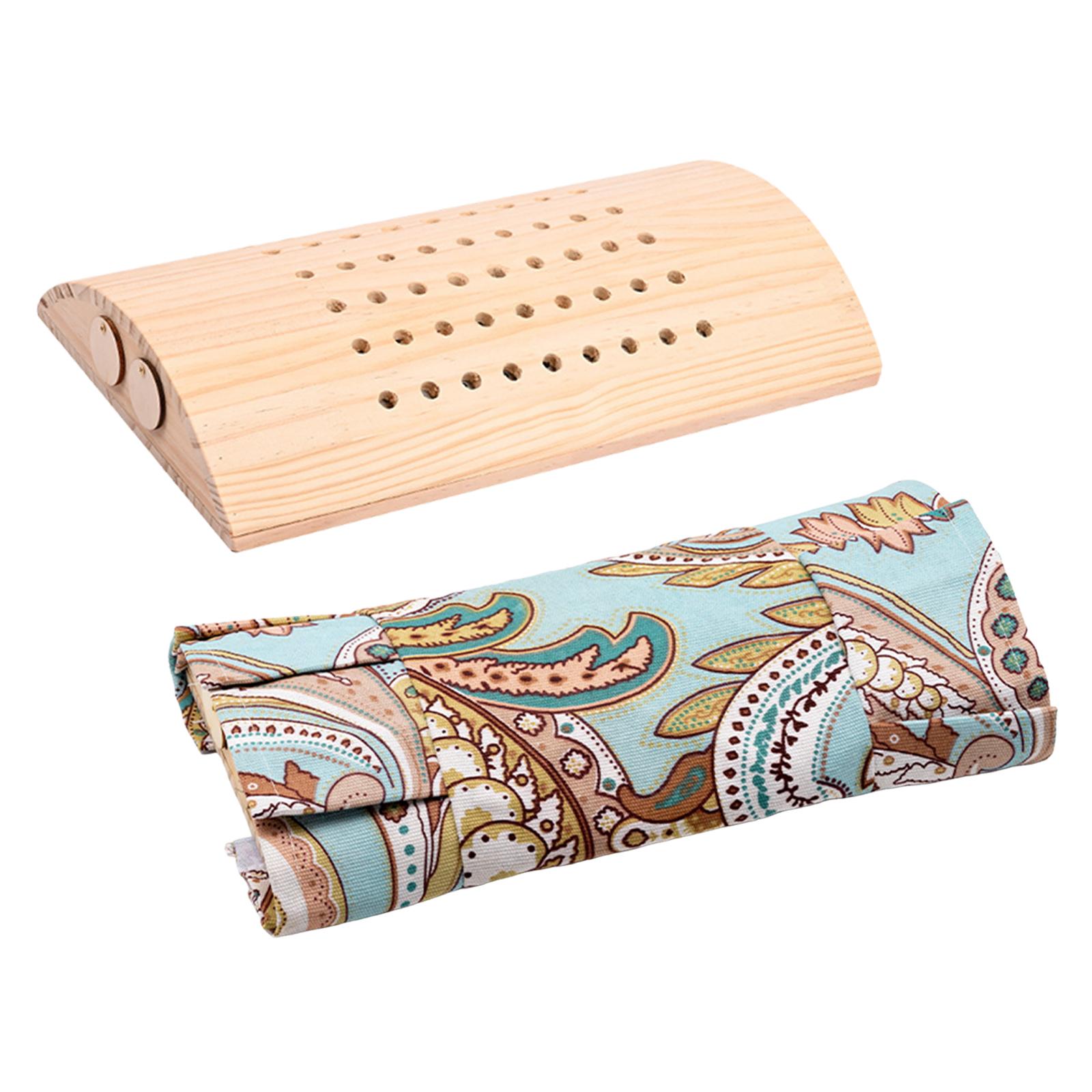 Wood Neck Lumbar Pillow