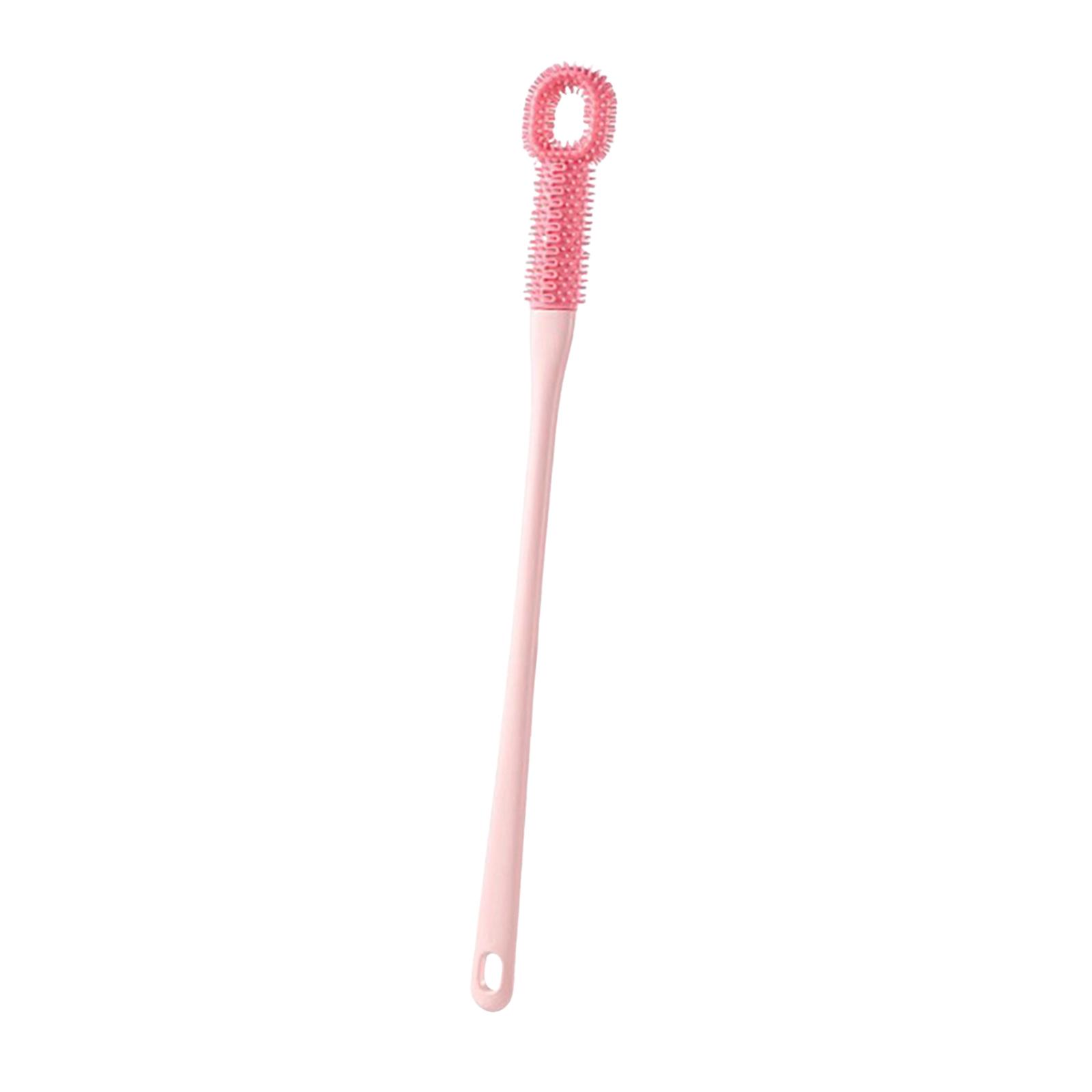 Toe Gap Cleaning Brush Long Handle Lotion Applicator