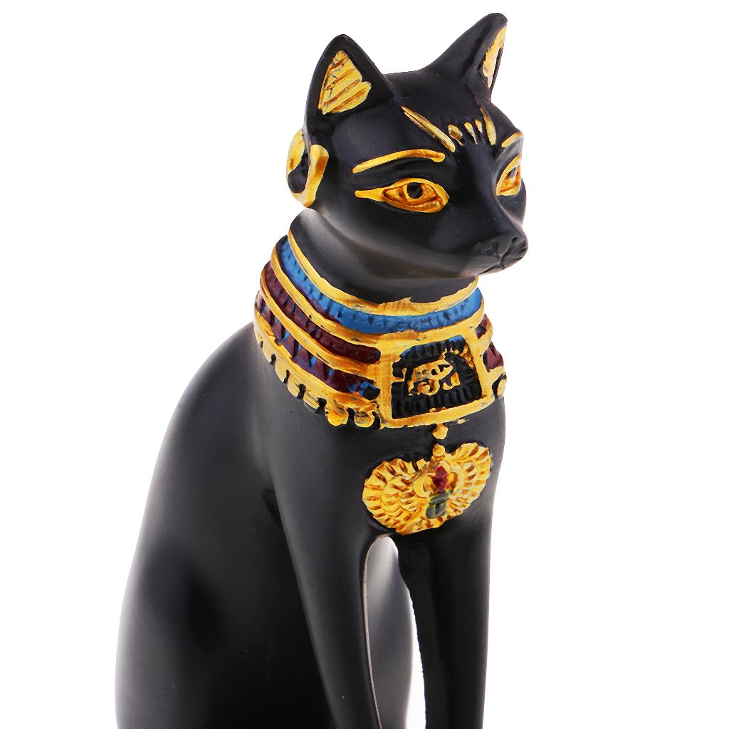 EGYPTIAN Goddess Cat Bast Bastet Figure Figurine Mythology Statue ...