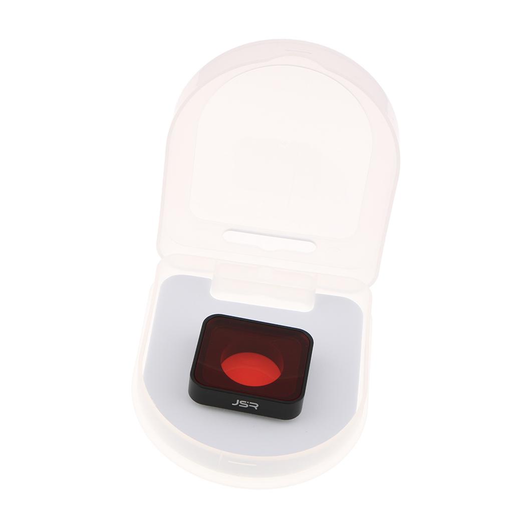 Panchromatic Color Filter Lens Protector for GoPro Hero 7 Hero 6 Hero 5 Camera - Red
