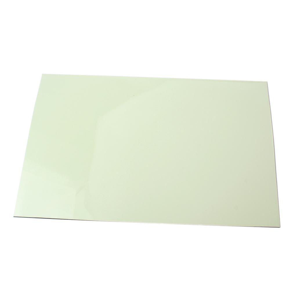 Guitar Pickguard Material Scratch Plate Blank Sheet Mint Green