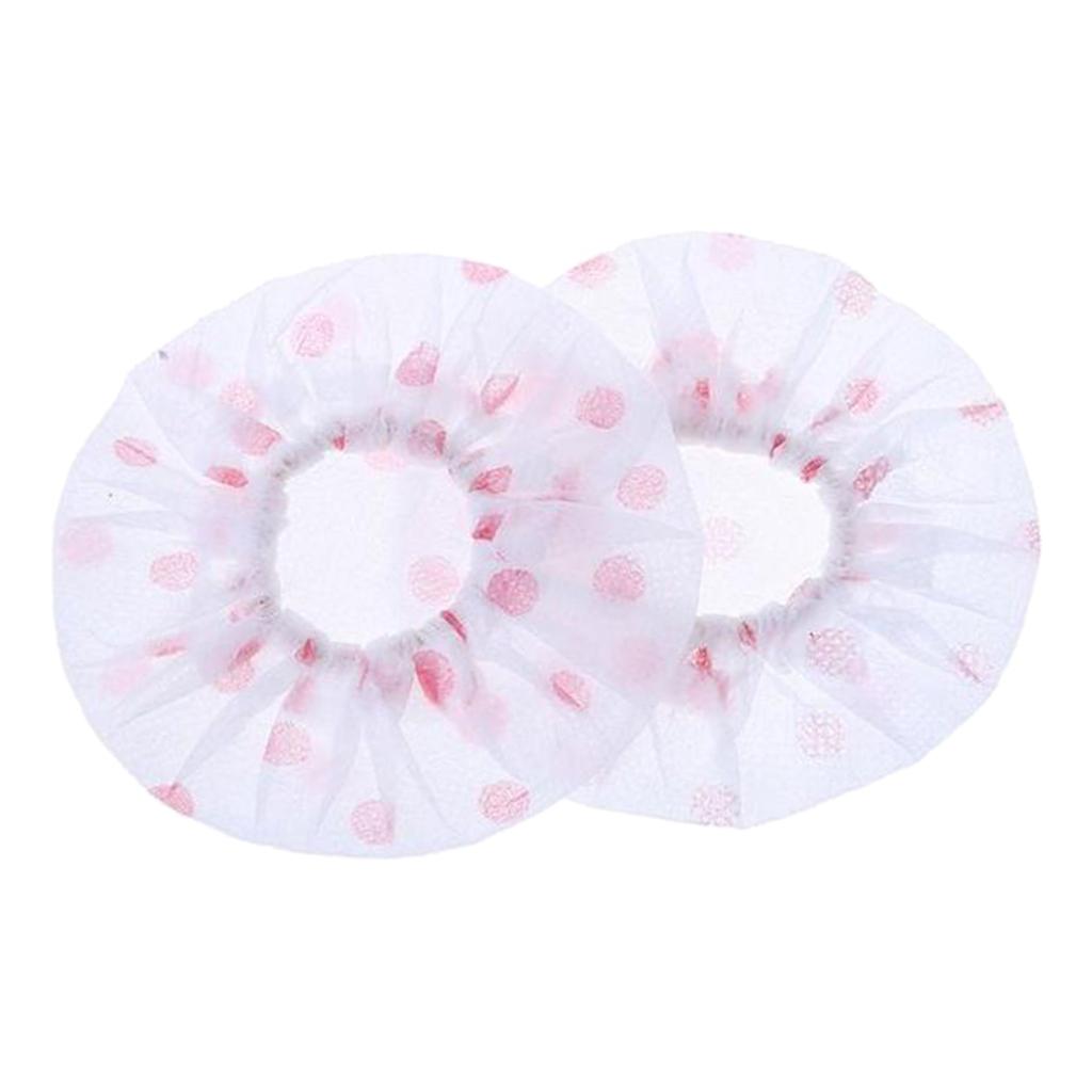 200 Pieces Disposable Microphone Cover Karaoke Mic non-woven Fabric Covers