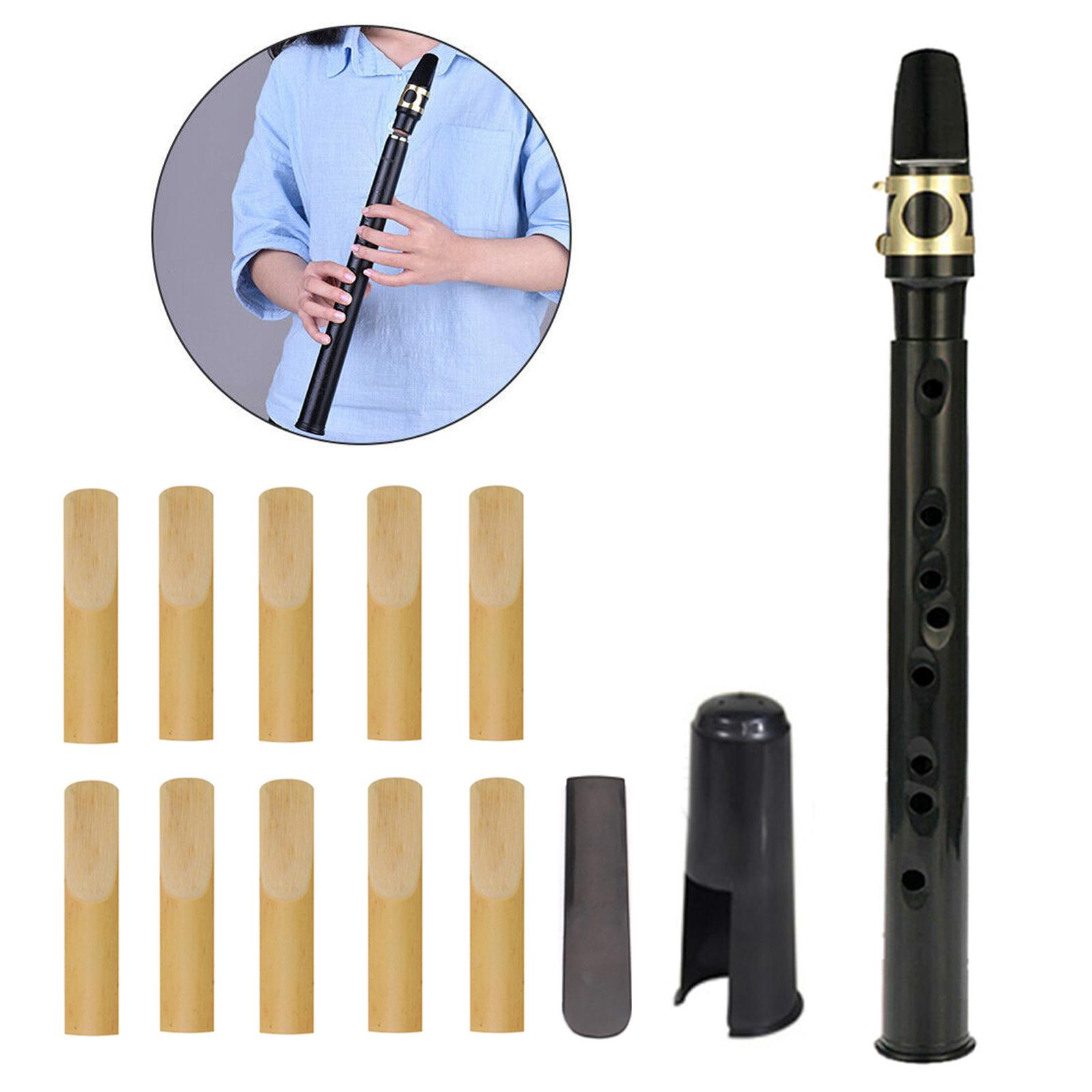 Pocket Saxophone Perfect Practice Tool Portable Woodwind Instrument for Kids